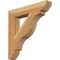 Ekena Millwork Funston Slat Rough Sawn Bracket, Western Red Cedar, 4"W x 24"D x 24"H BKT04X24X24FST06RWR - alternate 1